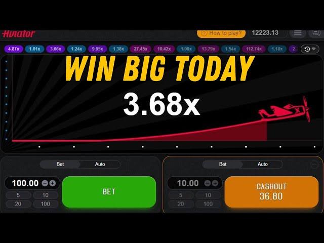 How To Always Win Aviator Game Betway