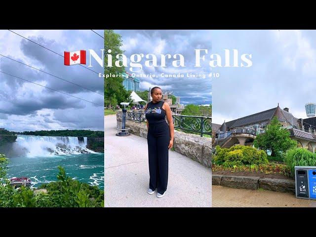 I TOOK A TRIP TO NIAGARA FALLS: Exploring Ontario, Canada Living, International Student Vlog…