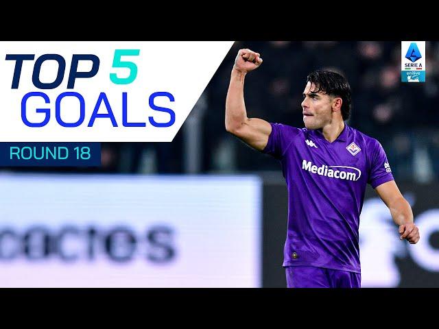 Sottil’s Stunning Volley | Top 5 Goals | Round 18 | Serie A 2024/25