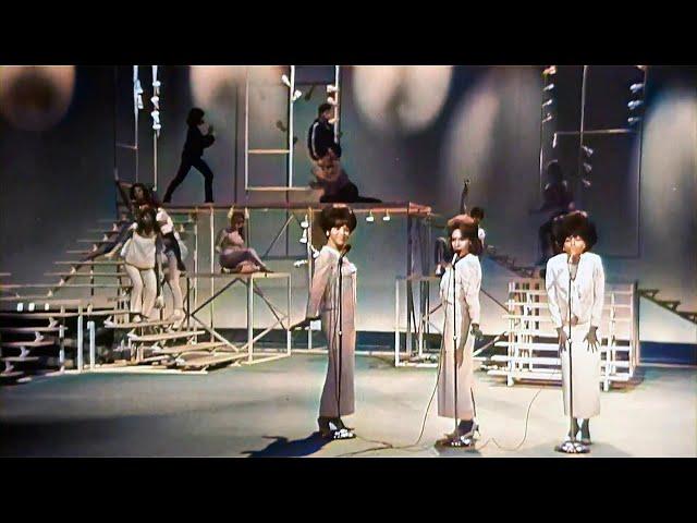 "BABY LOVE"  THE SUPREMES   LIVE PERFORMANCE  COLOR 1965