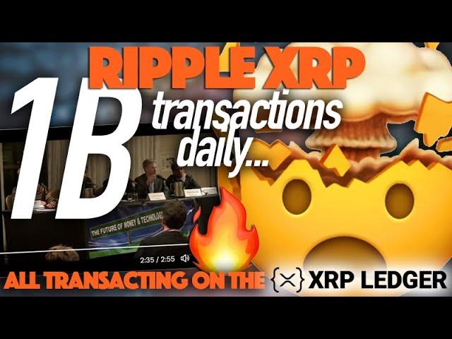 Ripple XRP: Did Chris Larsen Say We Will Eventually See 1 BILLION Transactions DAILY On The XRPL?