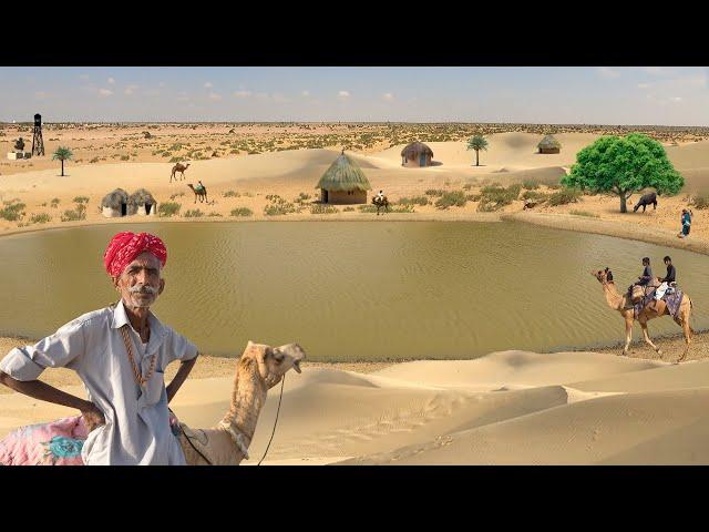 Great Cholistan Desert Village Life | Edge of Desert | Desert in Pakistan