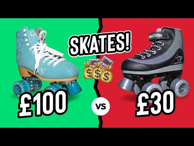 THE CHEAPEST VS THE MOST EXPENSIVE ROLLER SKATES AT SKATEHUT!