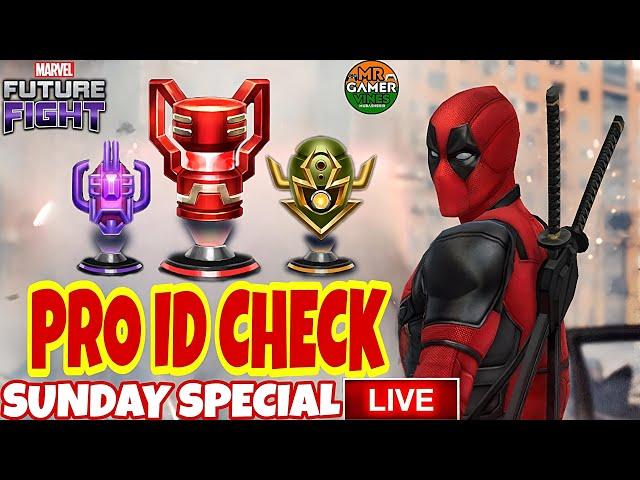  Pro id Check & Sunday Special LIVESTREAM | Marvel Future Fight