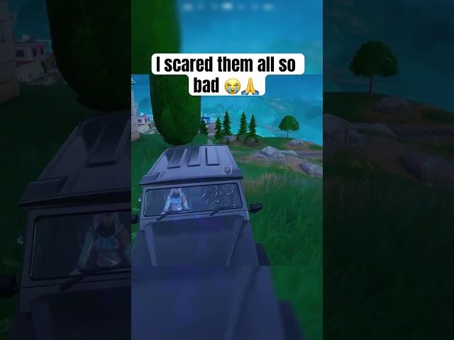 I scared them with this  #fortniteshorts #fortnitefunny