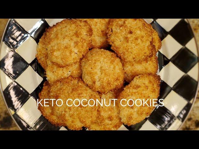 Keto Coconut Cookies