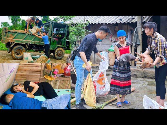 A single mother's loving day: raising pigs, cooking sticky rice, building a new house _Ly Thanh Thuy