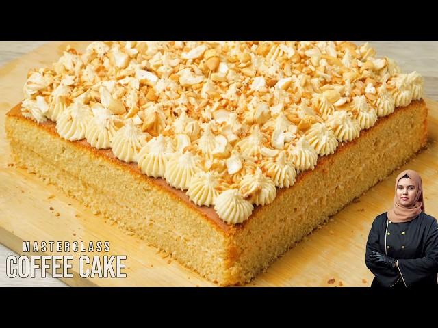 Coffee Cake Recipe | Masterclass Secrets To The Best Coffee Cake Ever