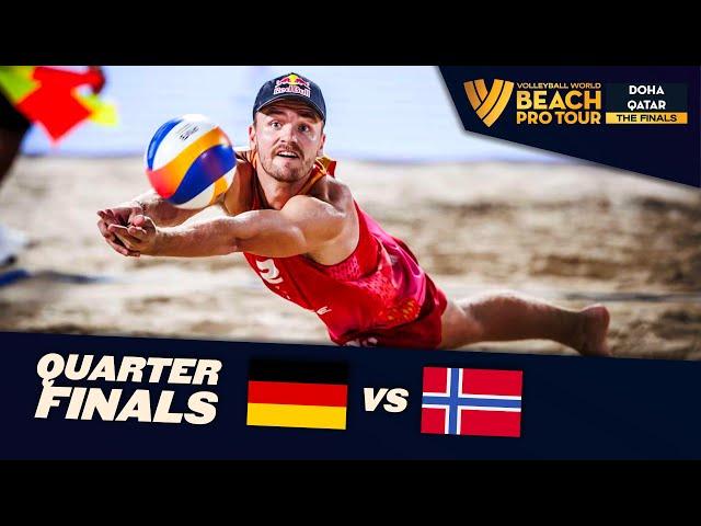 Ehlers/Wickler vs. Mol, A./Sørum, C. - Quarter Finals Highlights | Doha Finals 2024 #BeachProTour