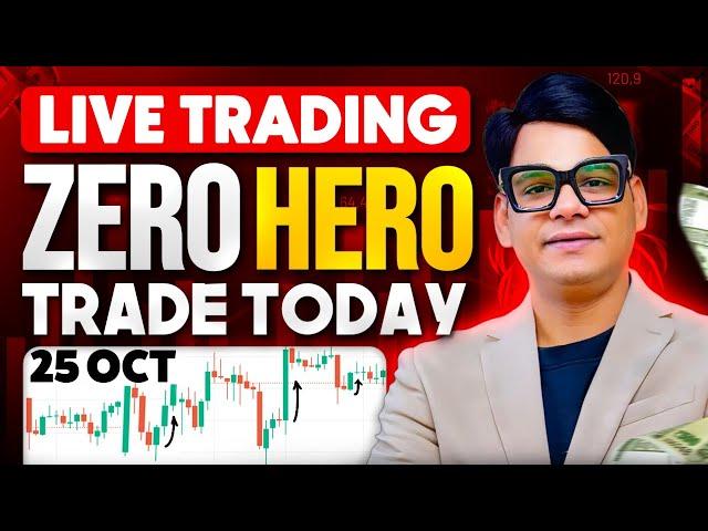 25 Oct Sensex zero hero live trading, bank nifty trading #optionstrading #trading #livetrading