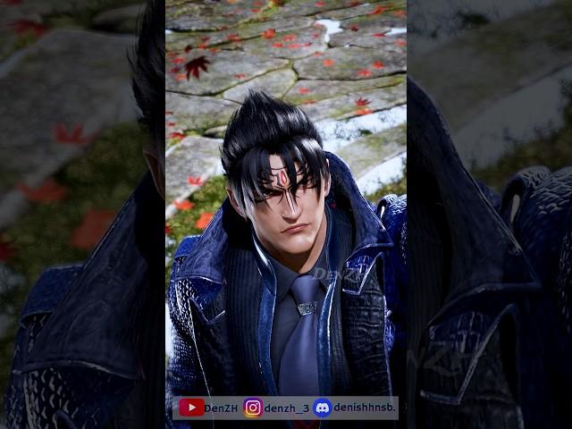 Jin Mishima in Tekken 8 | Jin as Kazuya #tekken #tekken8 #jinkazama #kazuya #denzh