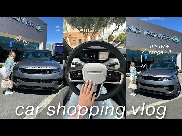 I BOUGHT A NEW CAR !! | 2024 Range Rover sport
