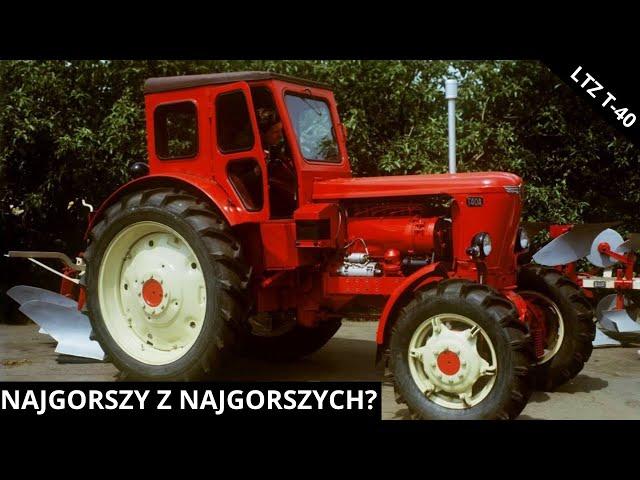 NAJGORSZY CIĄGNIK ZSRR?! - Historia LTZ T-40 | Rolnicy Z Mazowsza