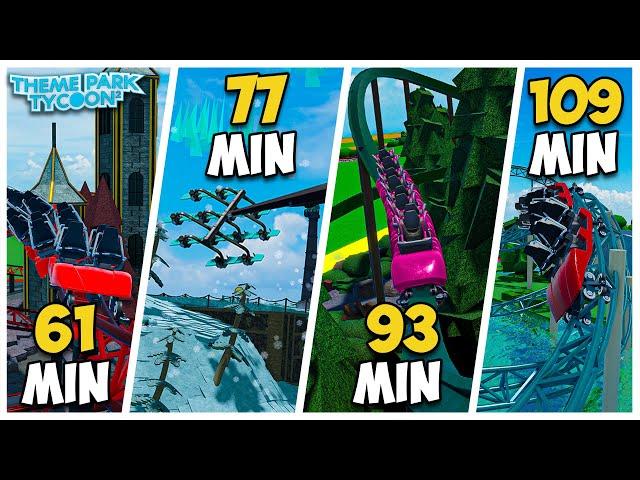 Theme Park Tycoon 2 BUILD BATTLE but each ride is RANDOM Time Limit!