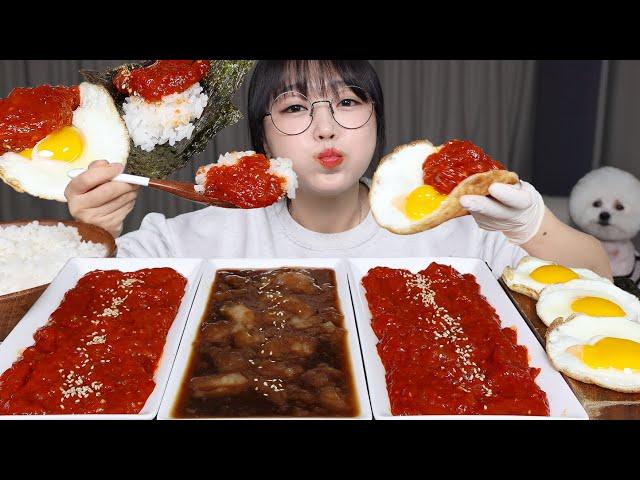 RAW MARINATED CRABMUKBANG ASMR