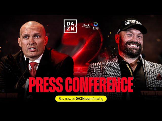 RIYADH SEASON: OLEKSANDR USYK VS. TYSON FURY 2 | REIGNITED | PRESS CONFERENCE LIVESTREAM