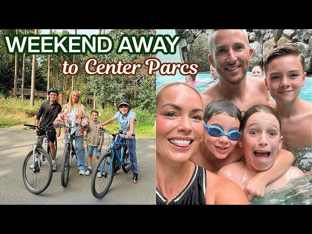 Family Weekend Away Vlog | Center Parcs break with friends! 