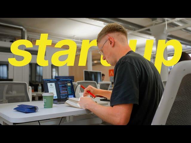 a day in the life of a software engineer (startup vlog)