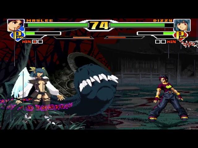 SNK VS. CAPCOM: ULTIMATE MUGEN 3RD BATTLE EDITION- MAYLEE VS. DIZZY 6-17-24 #mugen