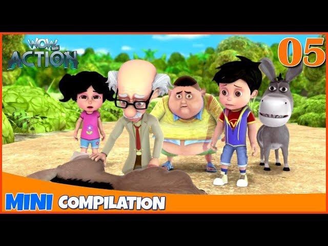 Vir The Robot Boy | Mini series | Compilation - 05 | 3D cartoon for kids | WowKidz Action