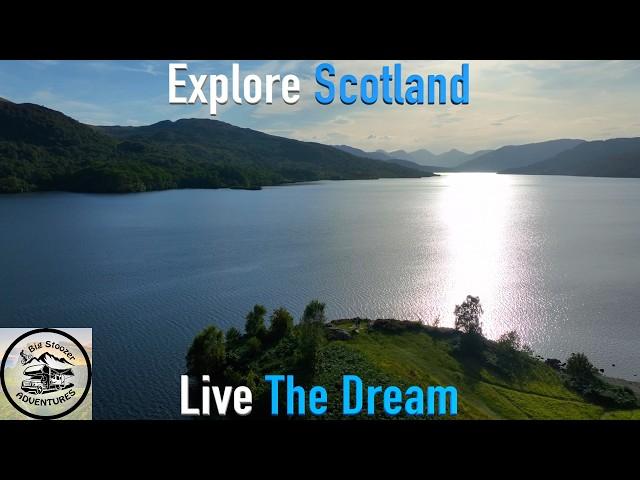 Journey Through Scotland: Campervan & MTB Adventures with Big Stoozer