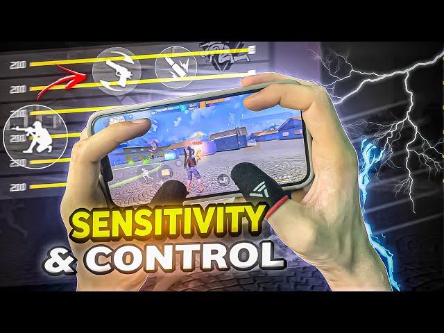 ⁠​⁠​⁠@ONESHOT_INDIA SENSITIVITY & CUSTOM HUD 