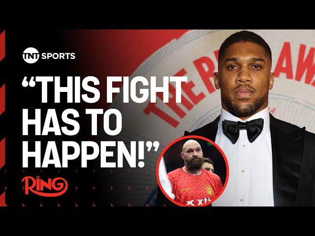 Anthony Joshua has his sights set on a MASSIVE fight with Tyson Fury 