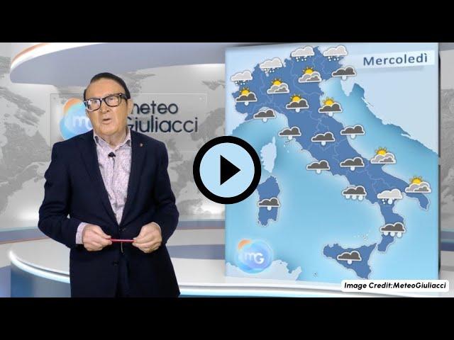 Previsioni meteo per mercoledì 20 novembre. Nuvole, pioggia e neve