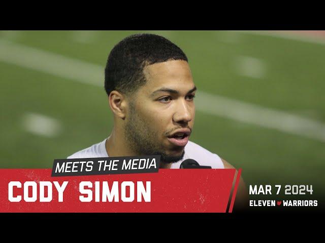 Cody Simon ready to lead Ohio State’s linebacker corps, says Buckeyes have “unfinished business”