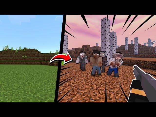 10 Mods To Turn Minecraft Bedrock/MCPE Into A Post Apocalyptic Game