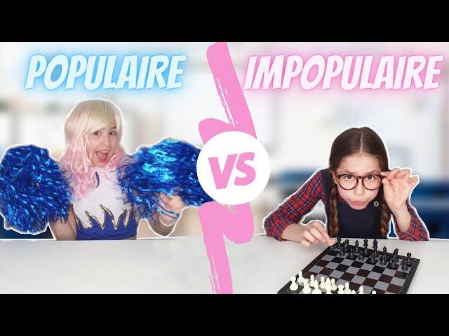 POPULAIRE VS IMPOPULAIRE La rentrée BACK TO SCHOOL 2021/2022 PARTIE 2// KIARA PARIS 