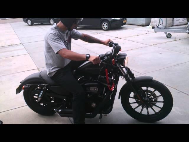 Harley Davidson Sportster 883 Iron HD with Vance and Hines exhausts