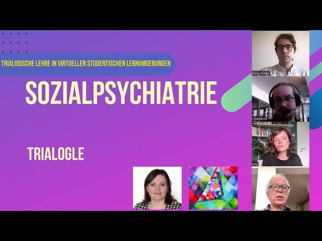 TrialogLE: Einblicke in die Sozialpsychiatrie durch multiperspektivischen Trialog