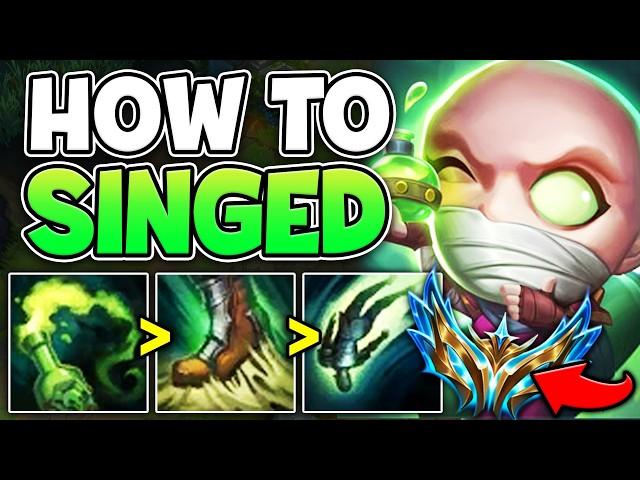 This is EXACTLY what the RANK 1 SINGED does to be challenger elo...