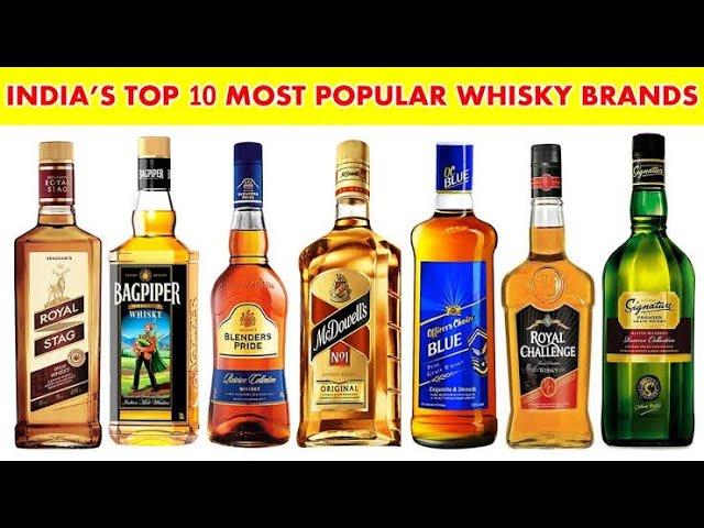 Top 10 Popular Whiskies & Best Whisky Brands in India
