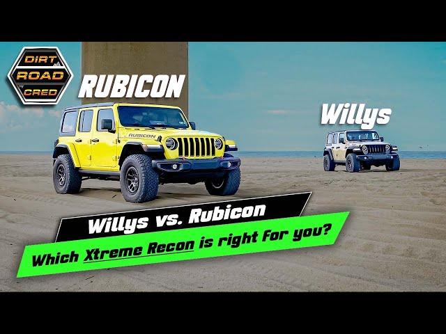 Jeep Willys Xtreme Recon vs. Jeep Rubicon Xtreme Recon!