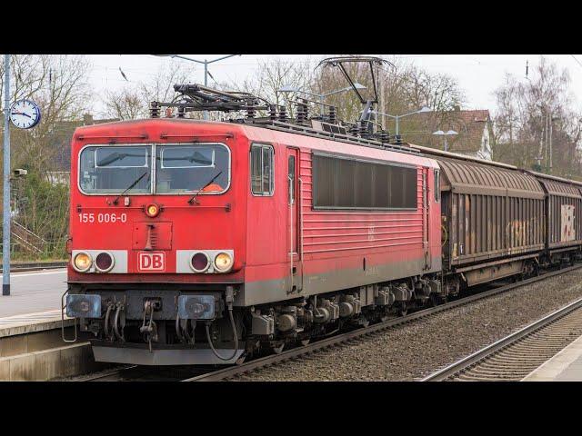 Der Berliner Außenring | 4K Führerstandsmitfahrt – BR 155 mit dem Güterzug um Ost-Berlin