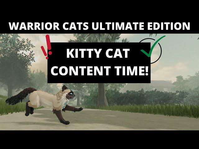 I'm Going To Be Doing Warrior Cats Ultimate Edition Stuff Now (Let's look at what's changed!)