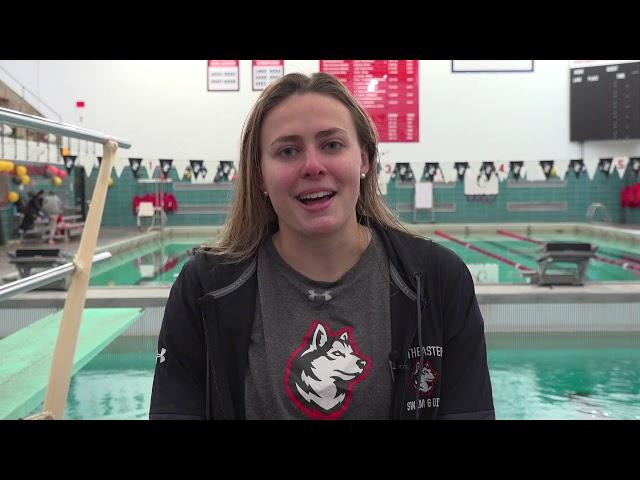 Northeastern Swim and Dive | Senior Day