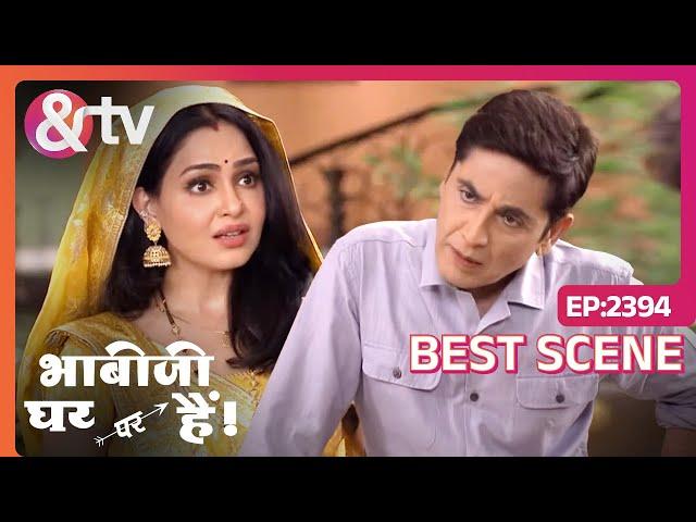 Vibhuti ने दी Angoori को विदेश जाने की खबर | Bhabi Ji Ghar Par Hai | Ep 2394 | Best Scene | And TV