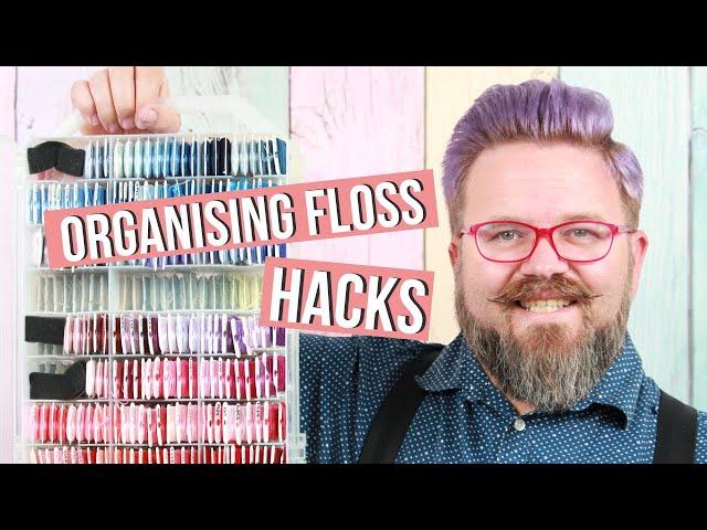 How to Organise Your Cross Stitch Floss | Caterpillar Cross Stitch