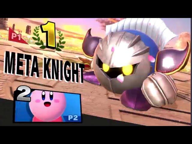 History of Meta Knight’s Victory Poses (Super Smash Bros.)