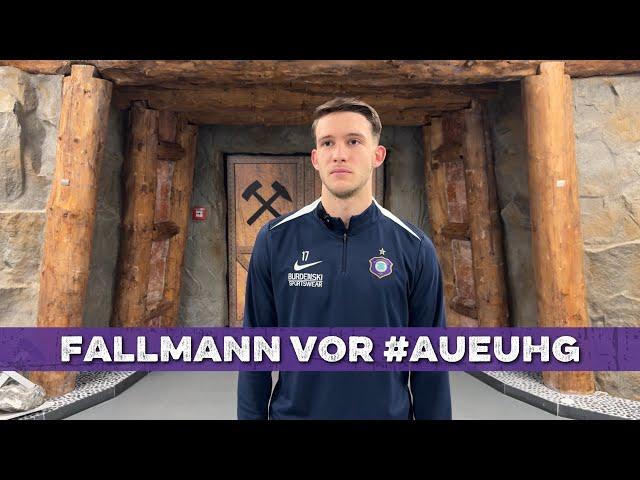 Pascal Fallmann vor dem Heimspiel gegen Unterhaching