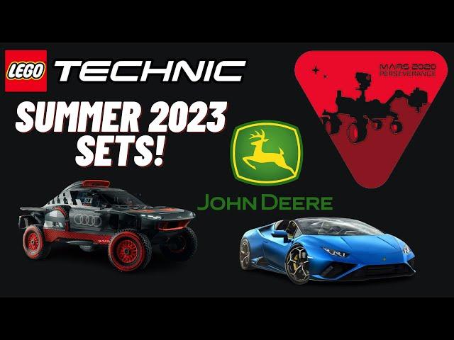 Technic Sets for 2023 Leaked!