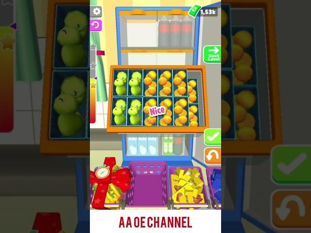 Fill The Fridge - Level 15 #short #gameanak #fillthefridge