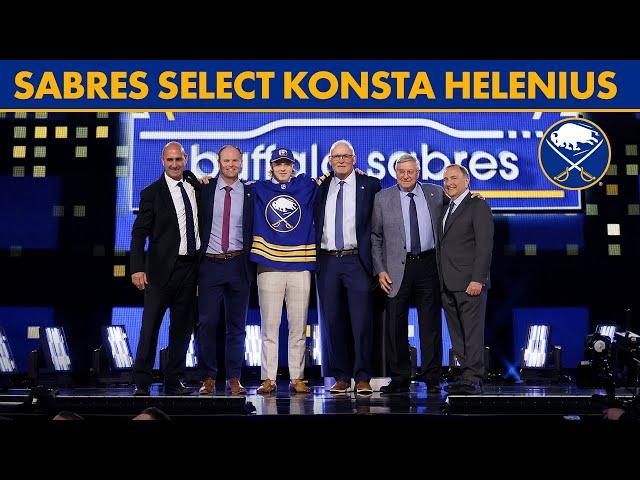 Konsta Helenius Is A Sabre! | Buffalo Sabres