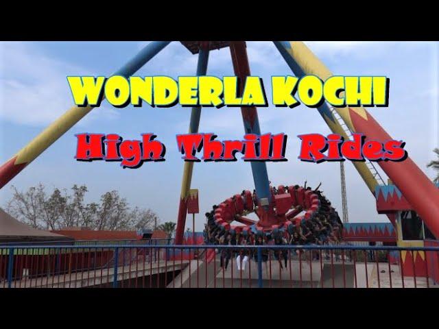 Wonderla Amusement Park Kochi || High Thrill Rides || Wonderla Kochi || Best Amusement Park