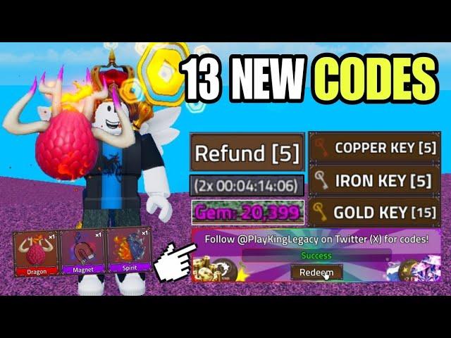 *NEW CODES* ALL WORKING CODES IN KING LEGACY NOVEMBER 2024! ROBLOX KING LEGACY CODES UPDATE 7