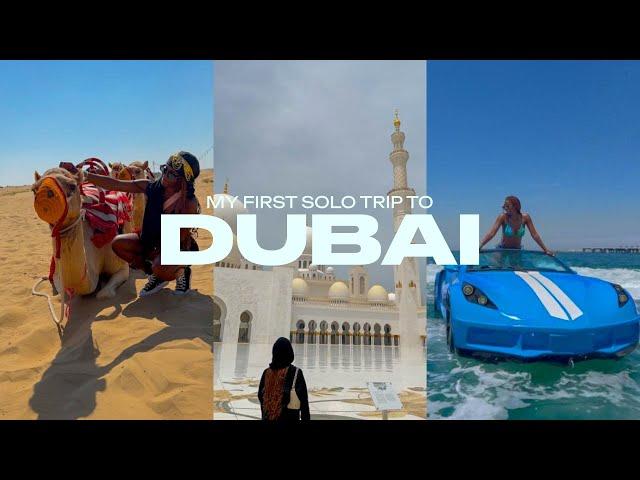 I SPENT 7 DAYS ALONE IN DUBAI!