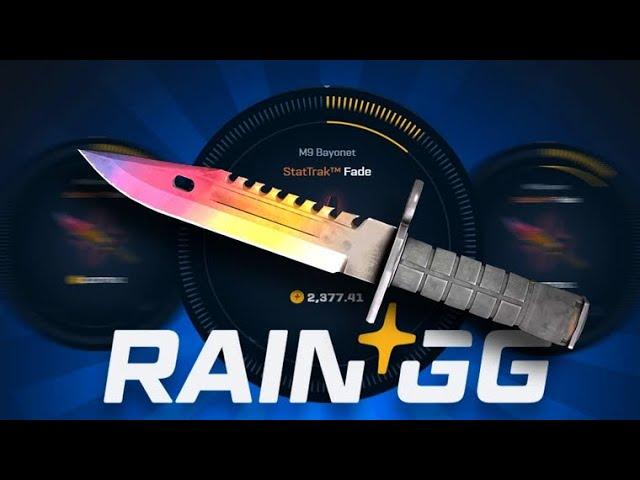 INSANE CS2 SKIN UPGRADES ON NEW GAMBLING SITE RAINGG!